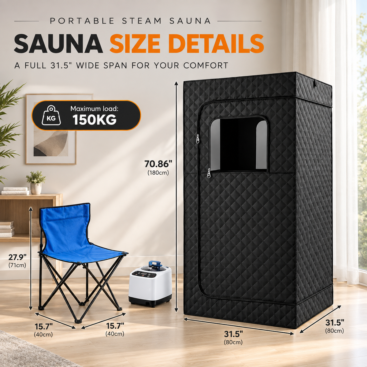 Luxury Home Sauna Room